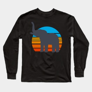 Elephant Vintage Sunrise Edition Long Sleeve T-Shirt